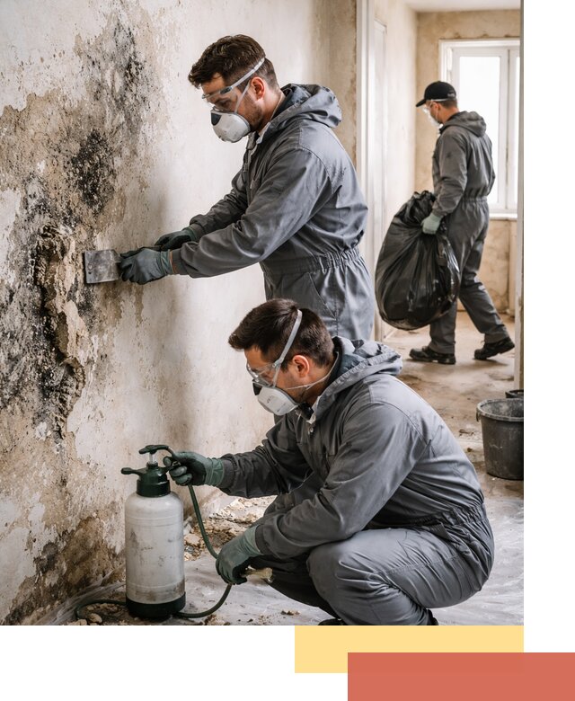 Удаление плесени со стен профессионально в Биробиджане