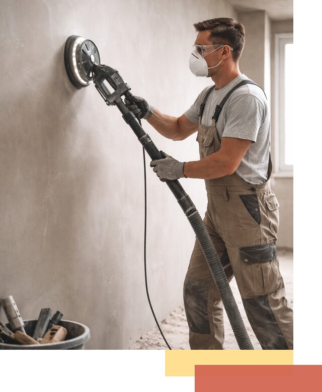 Профессиональная шлифовка стен в Биробиджане быстро и качественно