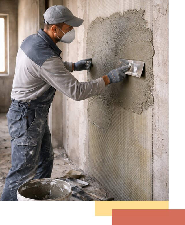 Штукатурка стен по сетке в Биробиджане под ключ качественно и быстро