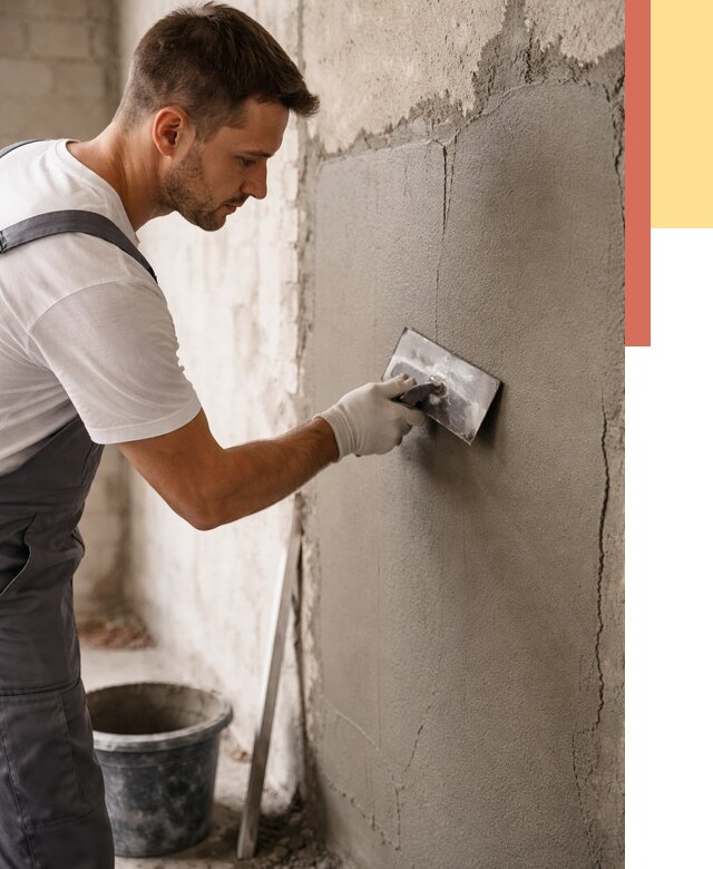 Штукатурка стен под плитку в Биробиджане от 4258 руб./м2 — выравнивание под плитку | ОТДЕЛОЧНИК-Брб