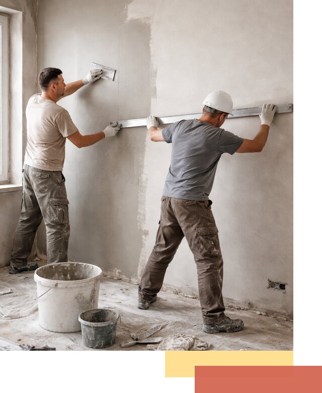 Штукатурка стен под покраску в Биробиджане качественно и быстро