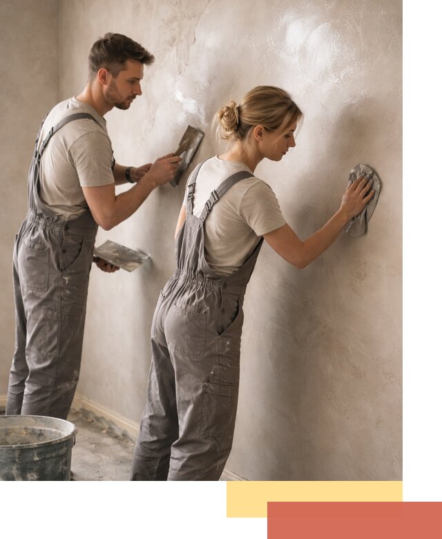 Венецианская штукатурка высокого качества в Биробиджане