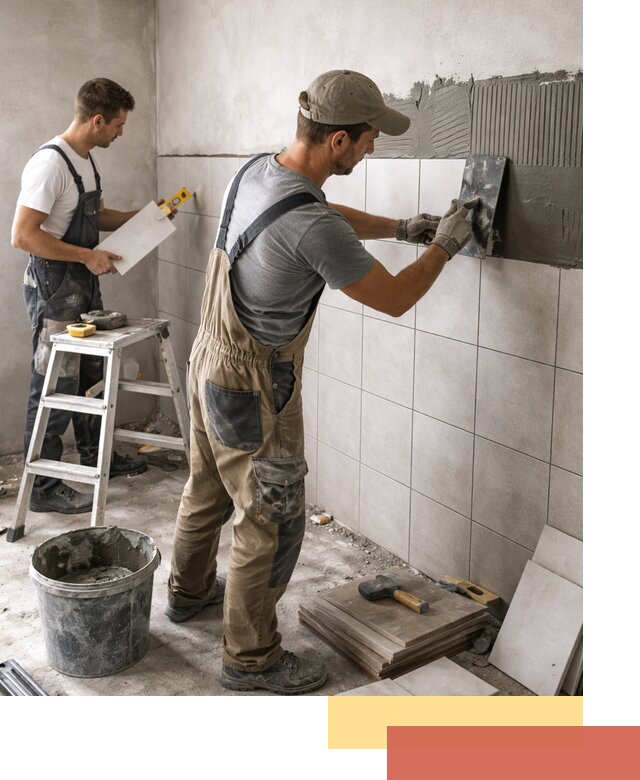 Укладка плитки на стены в Биробиджане профессионально и надежно