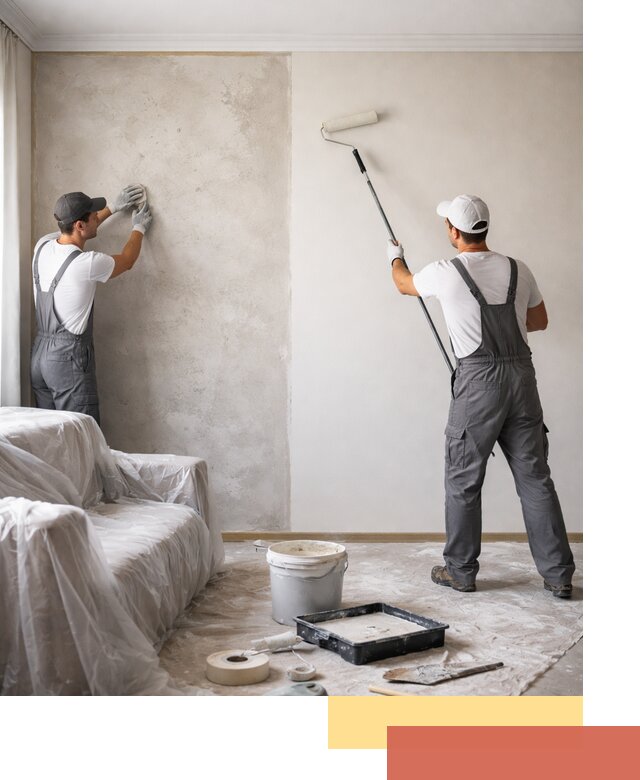 Покраска стен антивандальной краской в Биробиджане