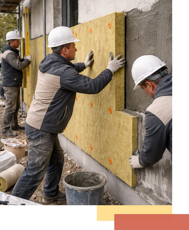 Утепление стен минватой в Биробиджане — тепло и звукоизоляция