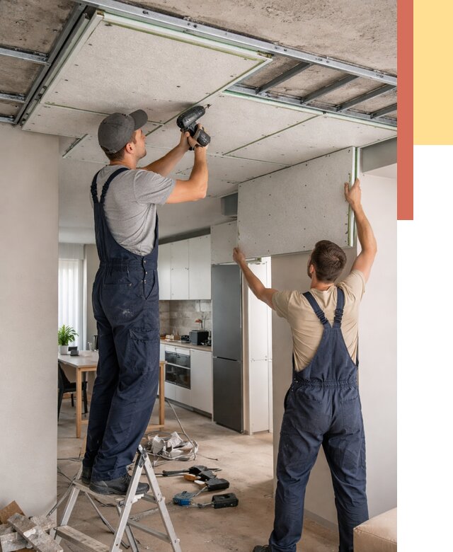 Шумоизоляция потолка панелями зипс в Биробиджане от 1876 руб. под ключ | ОТДЕЛОЧНИК-Брб